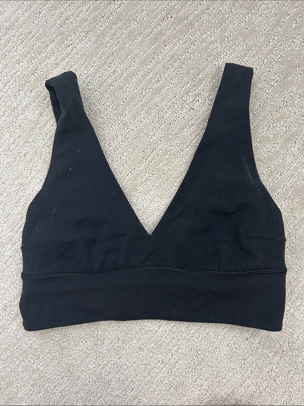 Lululemon Black Sports Bra - Size 6
